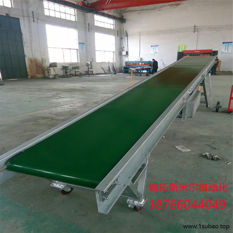 非标定制皮带输送机裙边皮带输送带电子件生产流水线食品级皮带组装线图2