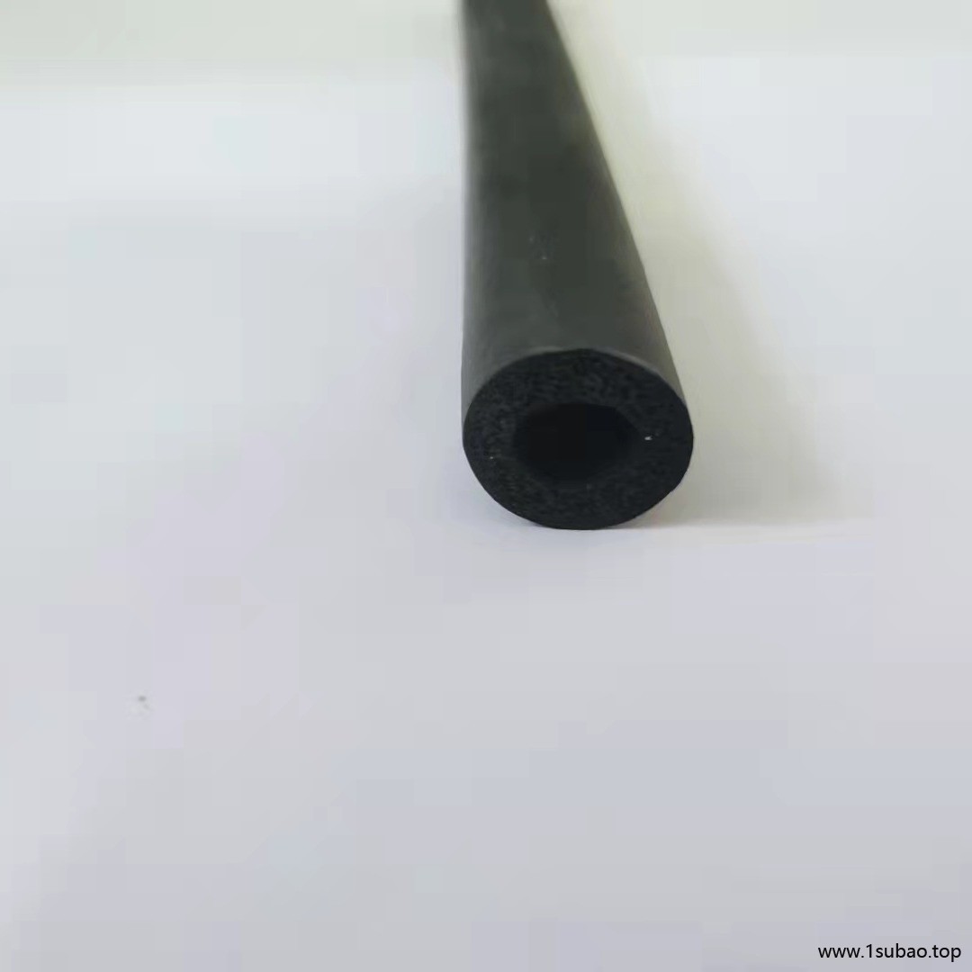 利泰橡胶发泡管套管护管三元乙丙发泡管密实橡胶管橡胶条型号齐全