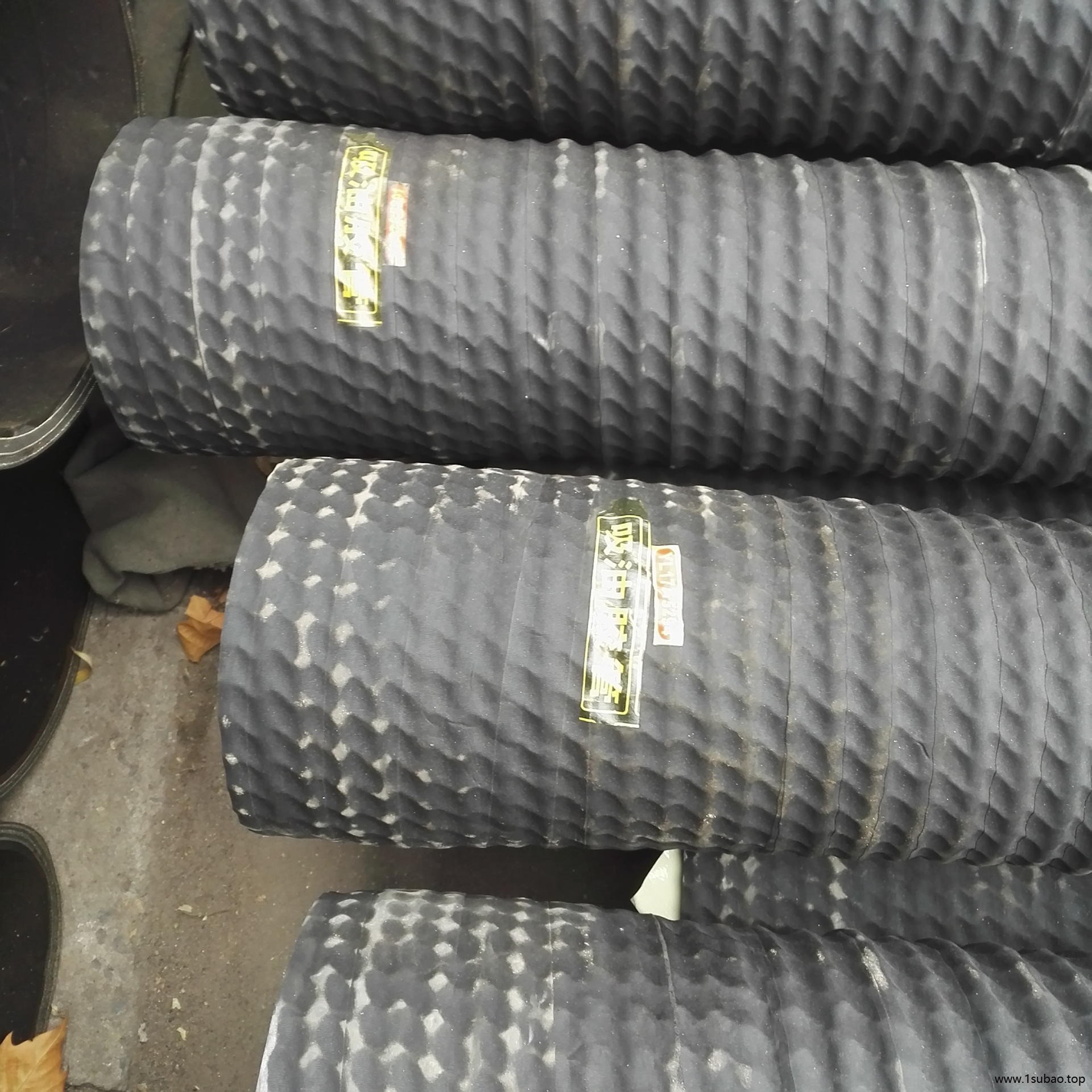 厂家生产大口径低压夹布胶管 钢丝法兰胶管 大口径输水橡胶管