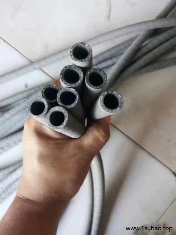 特种性能夹布胶管、农业灌溉 清淤排污专用黑色橡胶钢丝管、 夹布胶管生产厂家图2