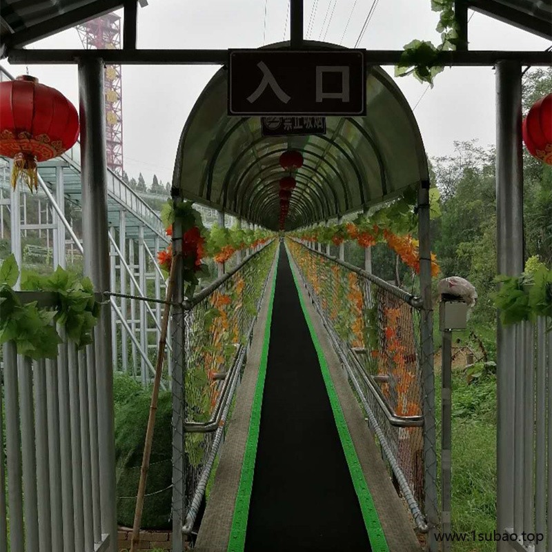 江西宜春古庙村景区魔毯 景区旅旅游新体验景区输送带图2