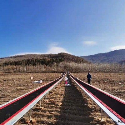 可双向运行的输送带耐温好 雪场电梯魔毯的施工特点