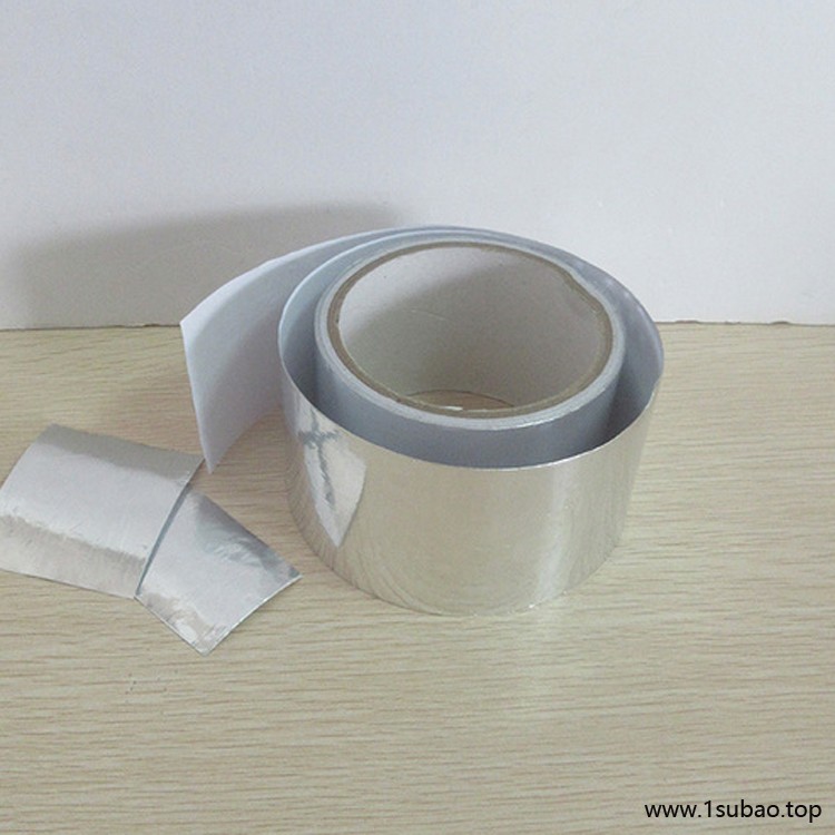 导电铝箔胶带 单面铝箔胶带 陶然节能 隔热密封阻燃胶布 厂家出售图2