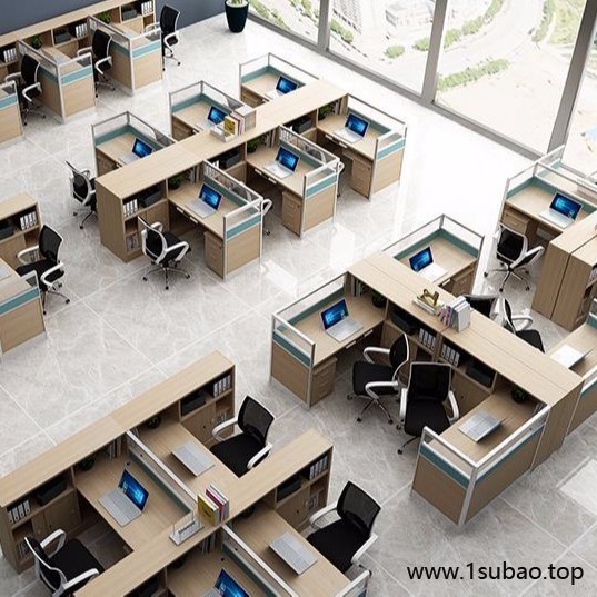 款式新颖职员桌、现代胶板职员桌、创业单位职员桌