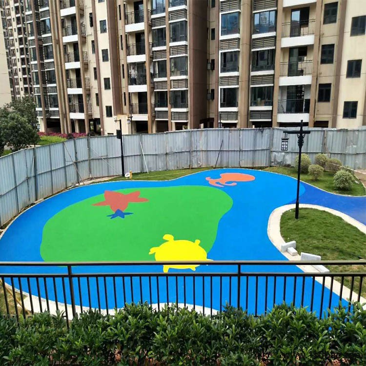 发泡硅PU 操场塑胶跑道 运动场跑道 篮球场地坪 南宁操场塑胶跑道 收费合理图5