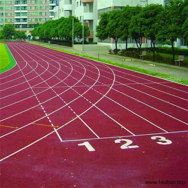 体育场健身跑道 幼儿园塑胶地面 pvc橡胶地板 鹏卓 硅PU球场图6