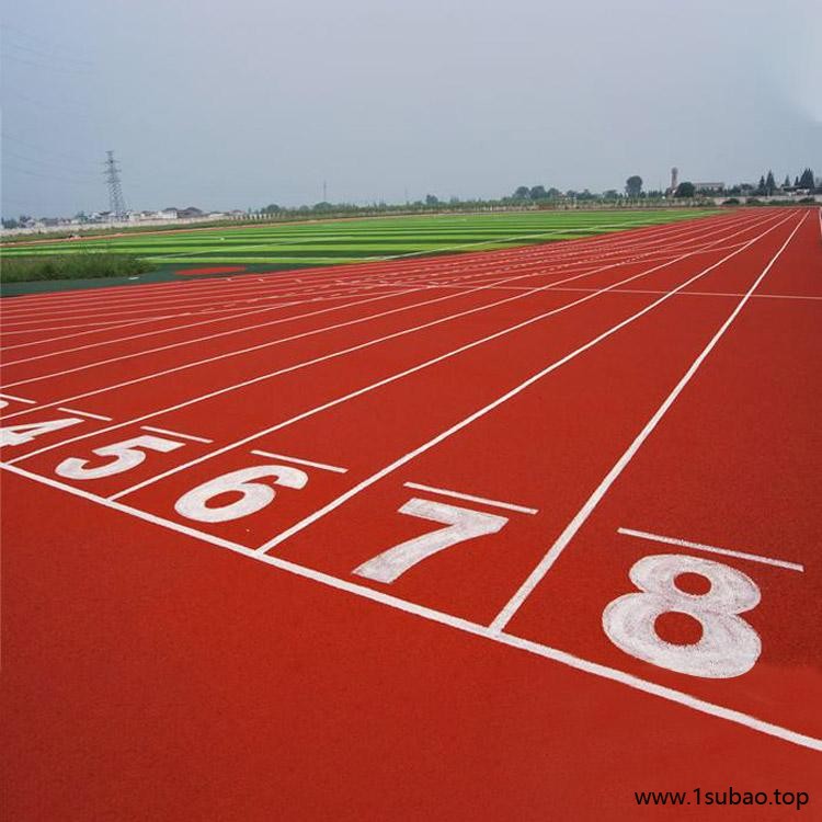 体育场健身跑道 幼儿园塑胶地面 pvc橡胶地板 鹏卓 硅PU球场图10