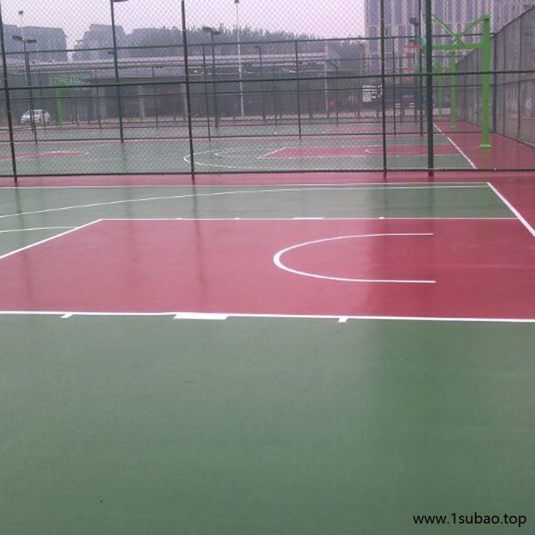硅PU 硅PU幼儿园场地 君泰 篮球场地板 欢迎选购图2