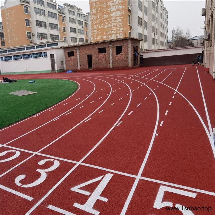 硅PU篮球场 幼儿园活动场地 幼儿园塑胶跑道 鹏卓 造价图4