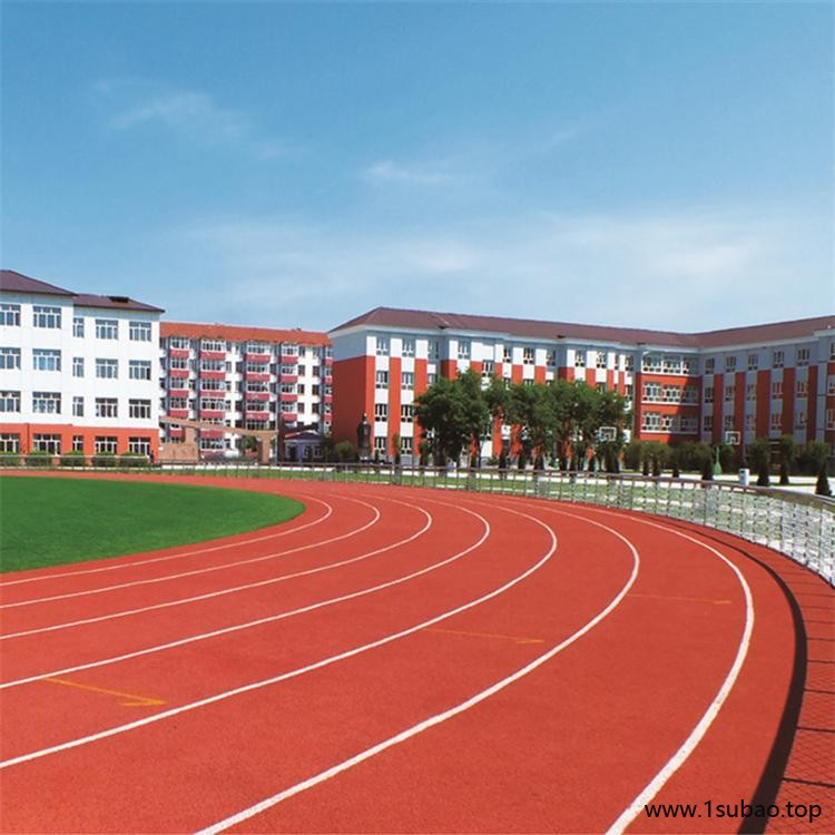 公园塑胶跑道 复合型塑胶跑道 自结文塑胶跑道 鹏卓 硅PU球场图8