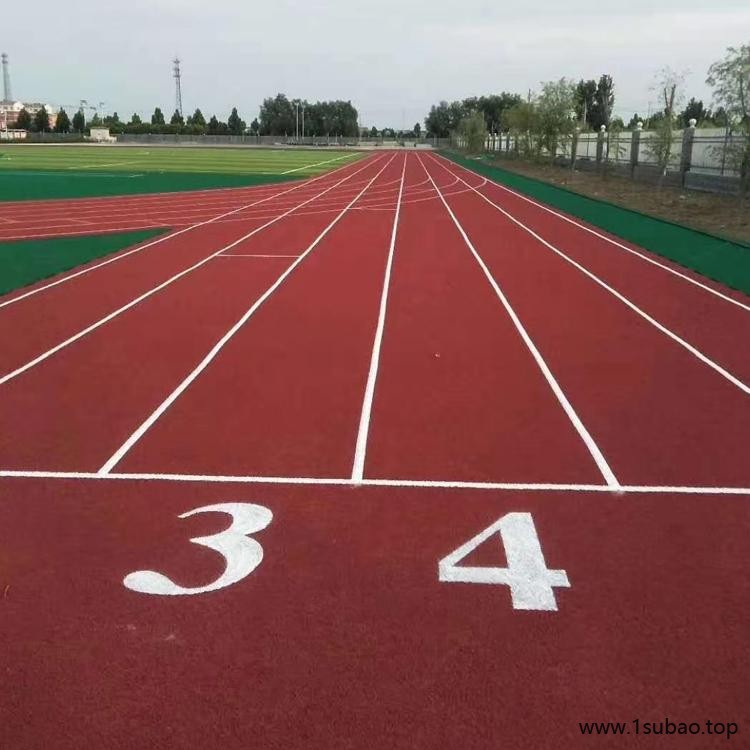 公园塑胶跑道 复合型塑胶跑道 自结文塑胶跑道 鹏卓 硅PU球场图7