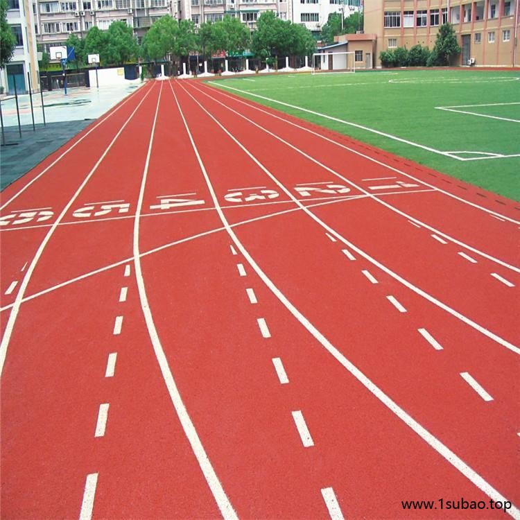 硅pu塑胶篮球场 塑胶跑道球场 400米塑胶跑道 鹏卓 翻新图10