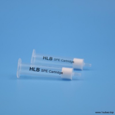 HLB PLS PEP固相萃取柱 亲水亲脂平衡SPE柱 聚苯⾊乙烯二乙烯基苯吡⾊咯烷酮柱 500mg/6ml