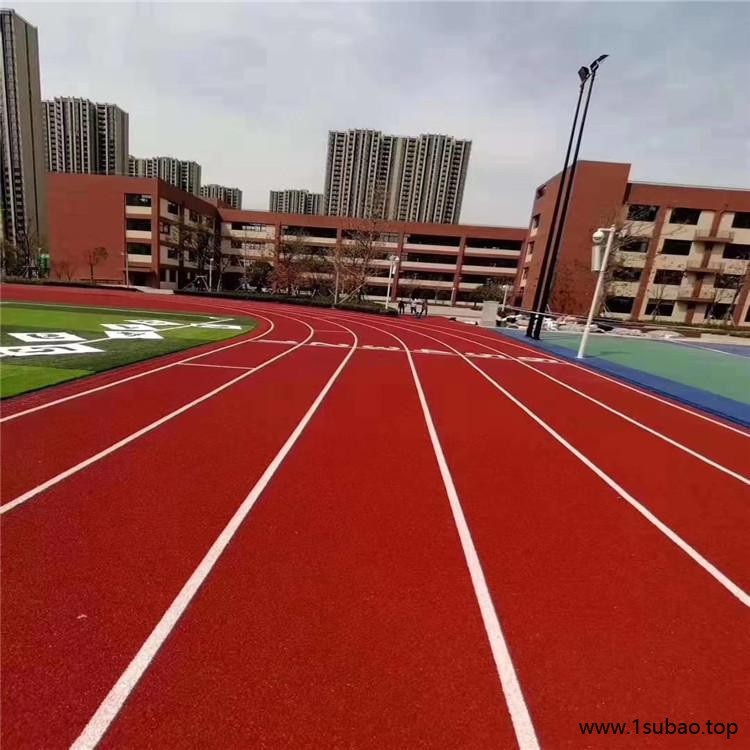 网球场翻新改造 幼儿园塑胶跑道 复合型塑胶跑道 鹏卓 硅pu篮球场图8