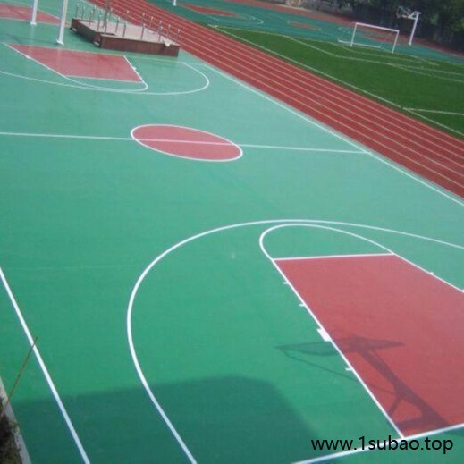 硅PU球场建设 球场地坪施工 羽毛球网球等运动场地塑胶跑道 华飞体育图4