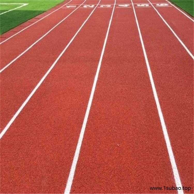 彩色陶粒防滑路面 EPDM塑胶羽毛球场 200米塑胶跑道 鹏卓 硅pu篮球场图4