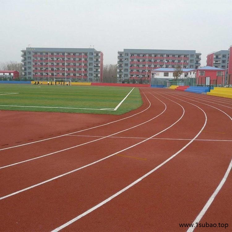 活动场地塑胶跑道 幼儿园活动场地 小区塑胶跑道 鹏卓 硅PU球场图4