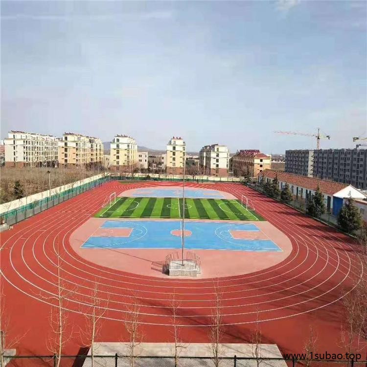 硅pu塑胶篮球场 EPDM塑胶羽毛球场 幼儿园epdm跑道 鹏卓 塑胶操场图7