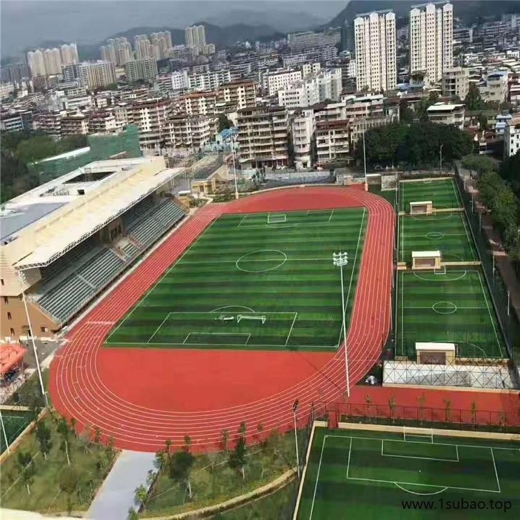 硅PU篮球场 幼儿园活动场地 幼儿园epdm跑道 鹏卓 epdm跑道图3