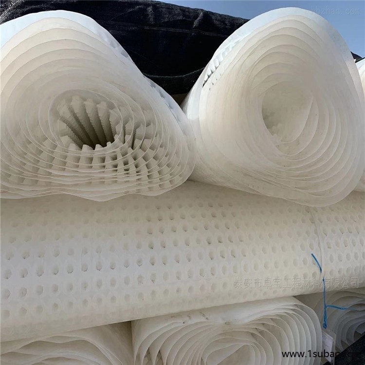 莱芜2公分高聚乙烯排水板 高塑料排水板 旺高建材
