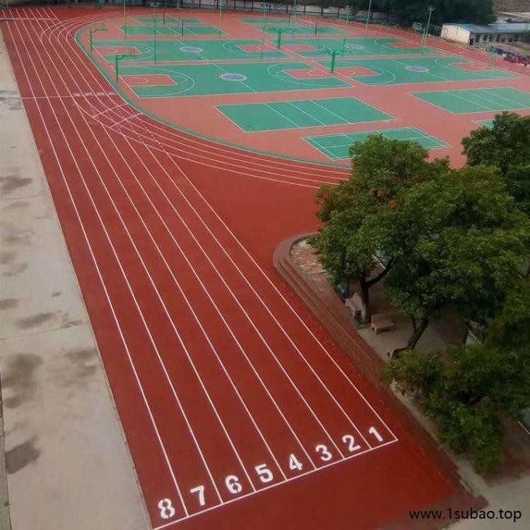 学校羽毛球馆硅pu球场施工价格 羽毛球场塑胶跑道施工建设 恒扬 训练用图3