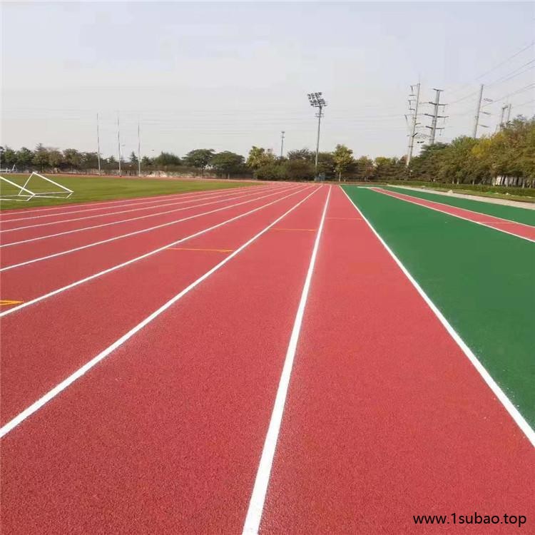 硅pu塑胶篮球场 EPDM塑胶跑道 EPDM塑胶地坪 鹏卓 每平方报价图9