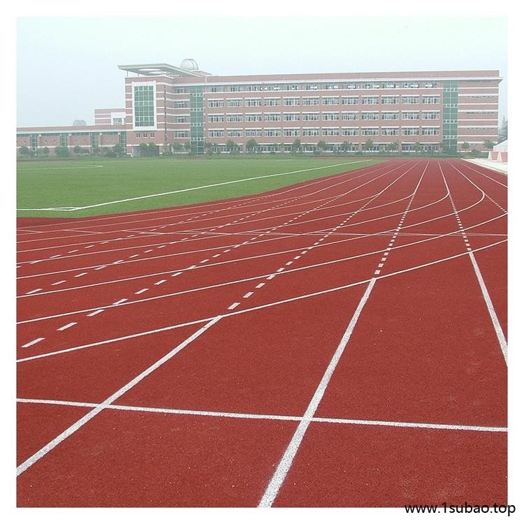 硅pu塑胶篮球场 EPDM塑胶跑道 EPDM塑胶地坪 鹏卓 每平方报价图8