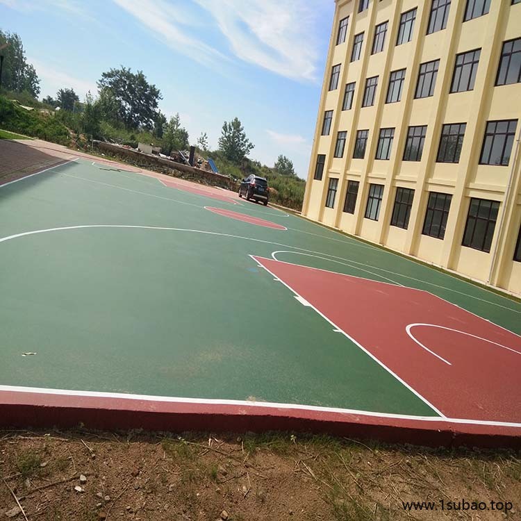 硅pu地运动跑道价格 篮球场塑胶跑道施工建设 恒扬 施工企业资质图5