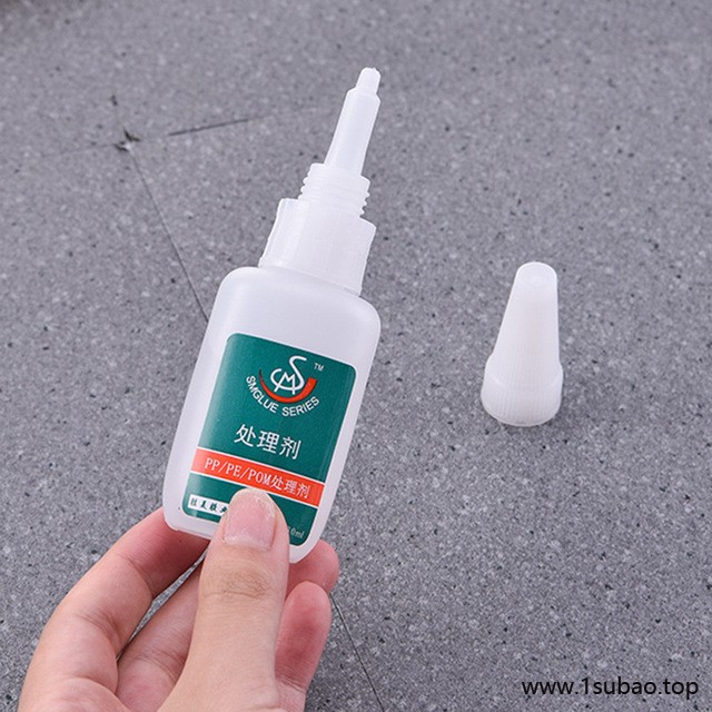 小面积硅胶粘PP胶水 硅胶粘PP专用快干胶 胜美SM-320高强度快干粘合剂图4