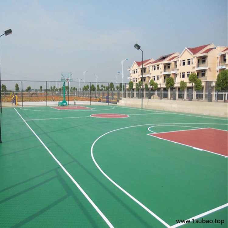 篮球场地板 硅PU 硅PU排球场地 君泰图2
