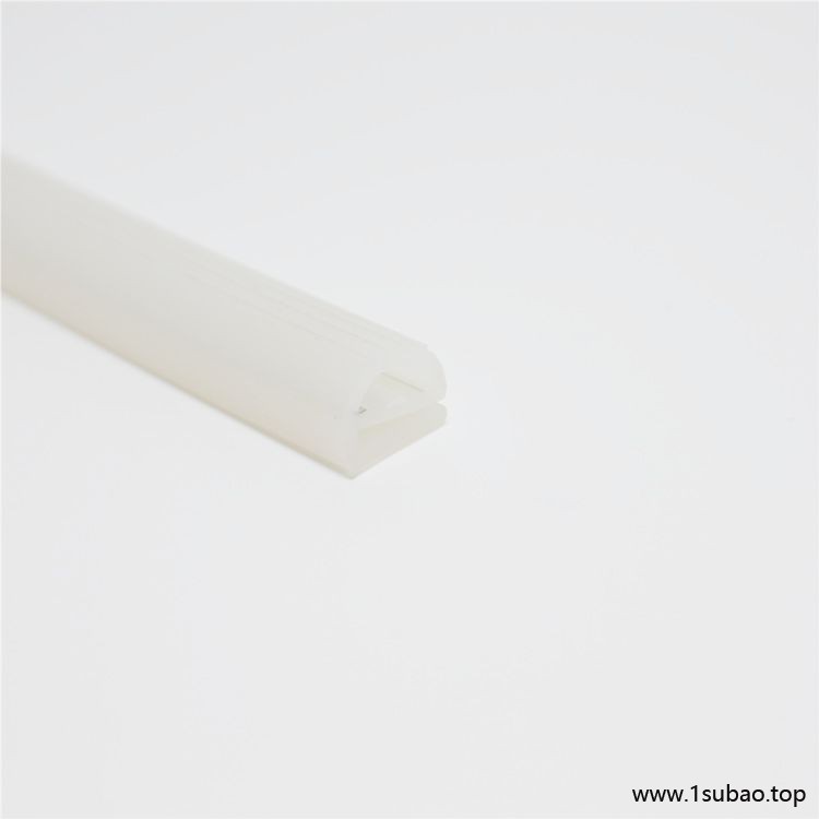 顺冠e型硅胶条 耐高温密封条 烘箱烤箱 蒸饭机 阀门 E型硅橡胶密封条图2