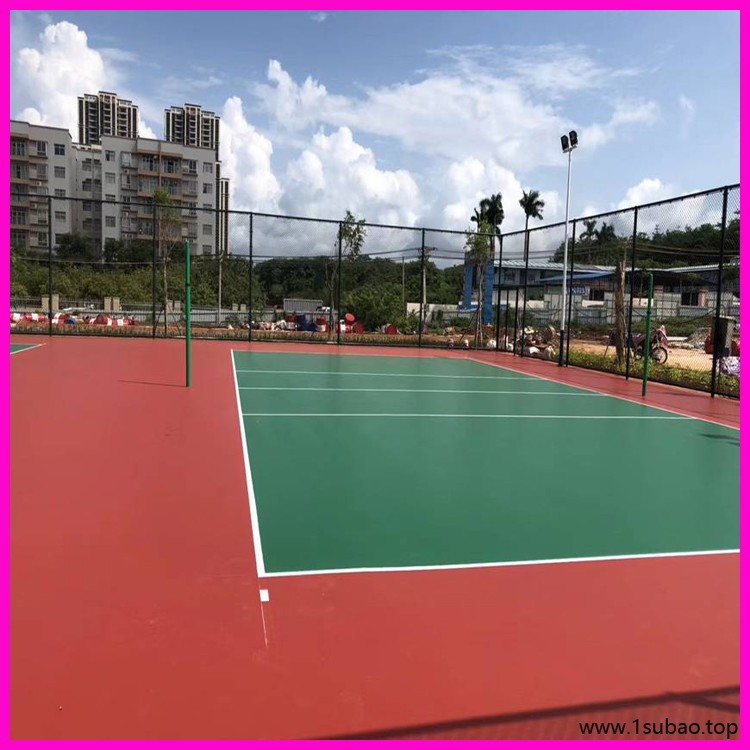 硅PU球场 君泰 硅PU 篮球场地板 欢迎考察图2