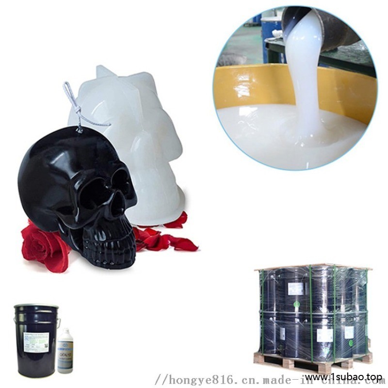 深圳蜡烛工艺品模具液体硅胶 缩合型室温固化硅橡胶图5