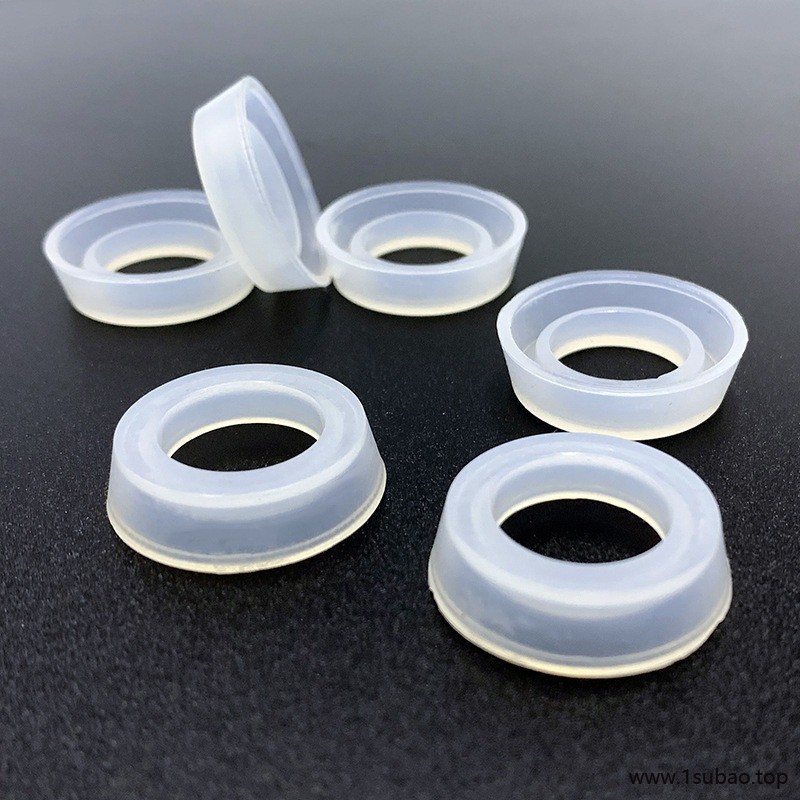 耐高温圆形硅胶垫片白色硅胶垫圆形食品级硅胶垫硅胶密封垫