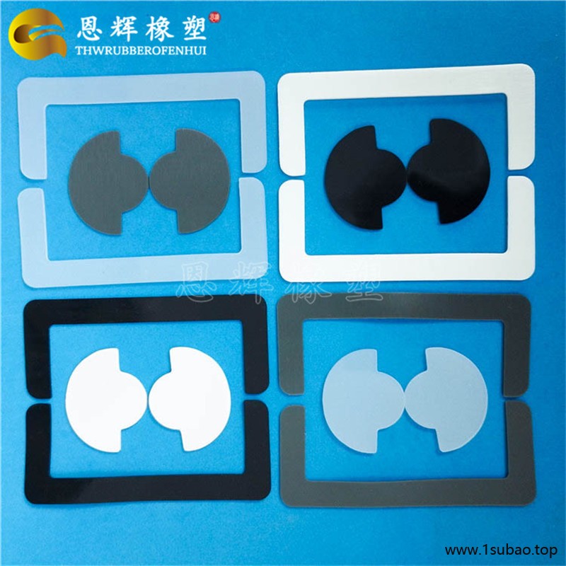 硅胶垫密封防漏 白色耐高温硅胶平垫片 导热硅胶垫圈 现模供应图2