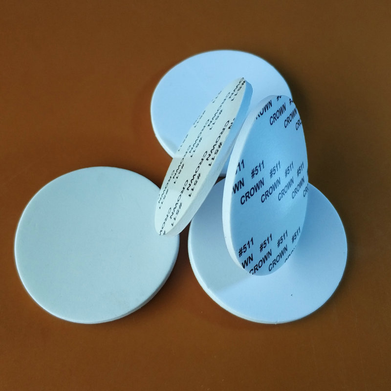 厂家加工销售EVA泡棉双面胶垫 双面胶胶贴 带胶海绵垫 模切加工示例图5