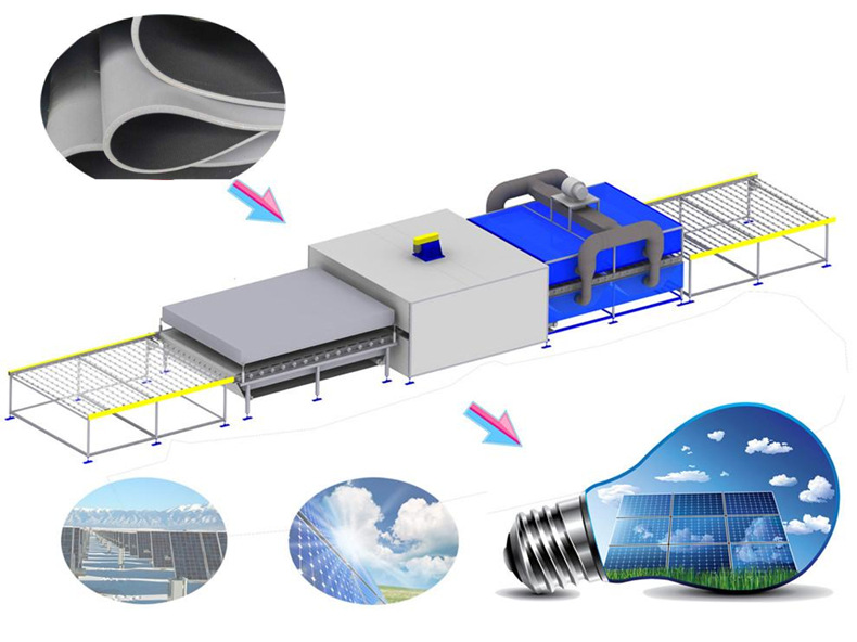 光伏层压机高温布硅胶板耐EVA耐气压封装压合密封真空气囊胶合板示例图3