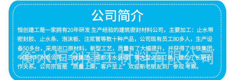 供应U型橡胶止水带边压法可卸式止水带伸缩缝漏水渡槽变形缝用示例图2