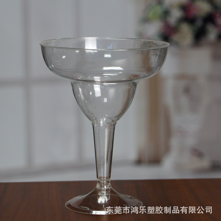 PS一次性马天尼香槟杯可拆卸塑料高脚杯一次性高透明淇淋杯示例图19