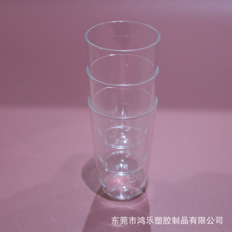 厂家定制一次性航空杯2.5oz透明塑料白酒杯硬塑胶航空烈酒杯示例图8