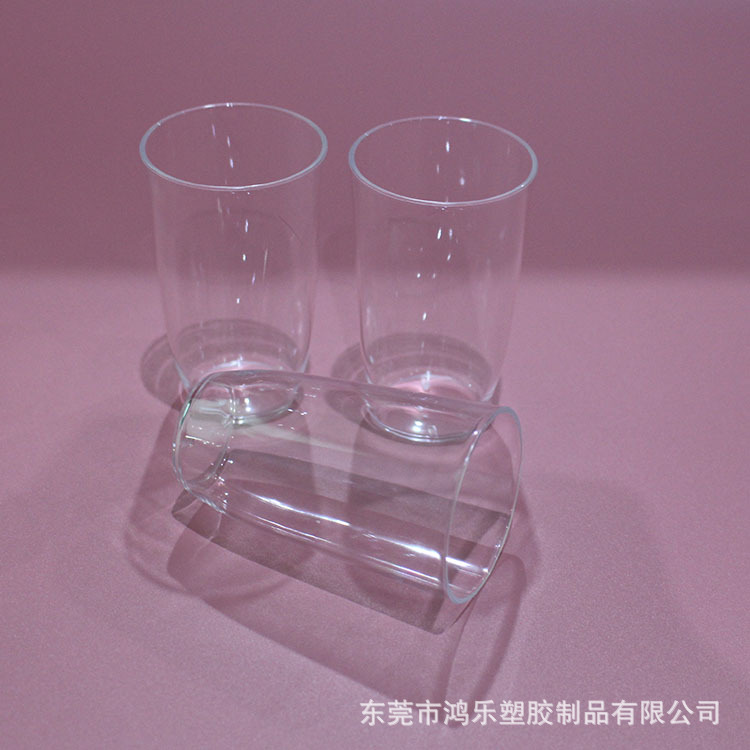 厂家定制一次性航空杯2.5oz透明塑料白酒杯硬塑胶航空烈酒杯示例图6
