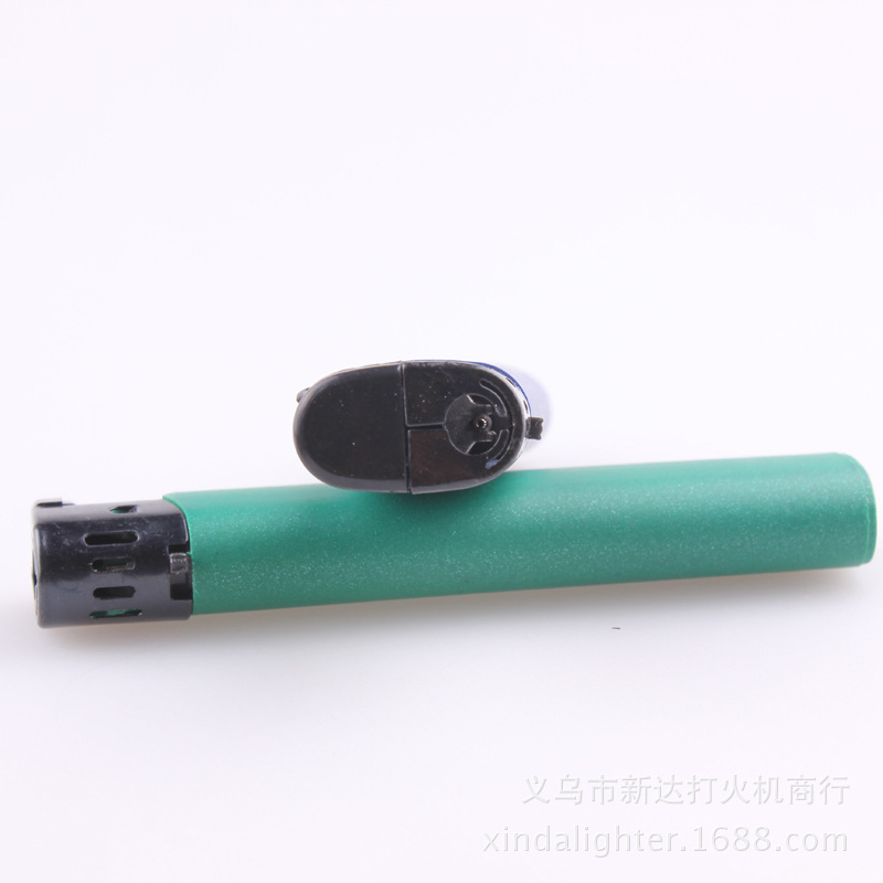 义乌新达006广告磨砂打火机定做一次性创意个性塑料打火机批发示例图5
