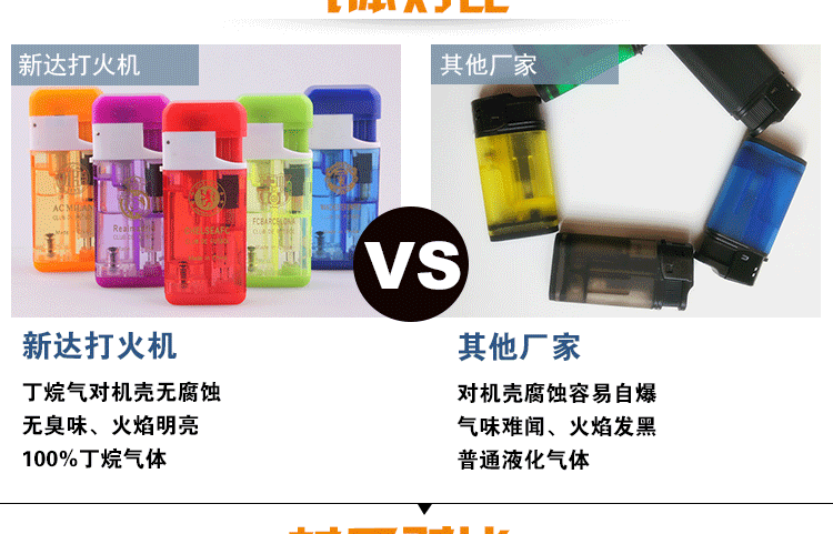 义乌新达006广告磨砂打火机定做一次性创意个性塑料打火机批发示例图22