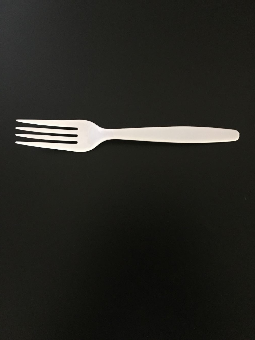 东莞厂家直销PP白色一次性塑料叉子生日蛋糕月饼餐厅专用塑料刀叉示例图1