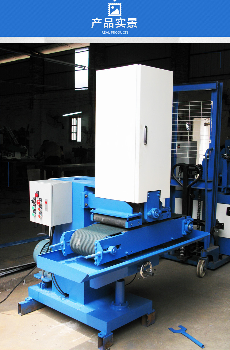 自动小型输送带水磨拉丝机 亚克力板水磨拉丝机 金属表面处理设备示例图5