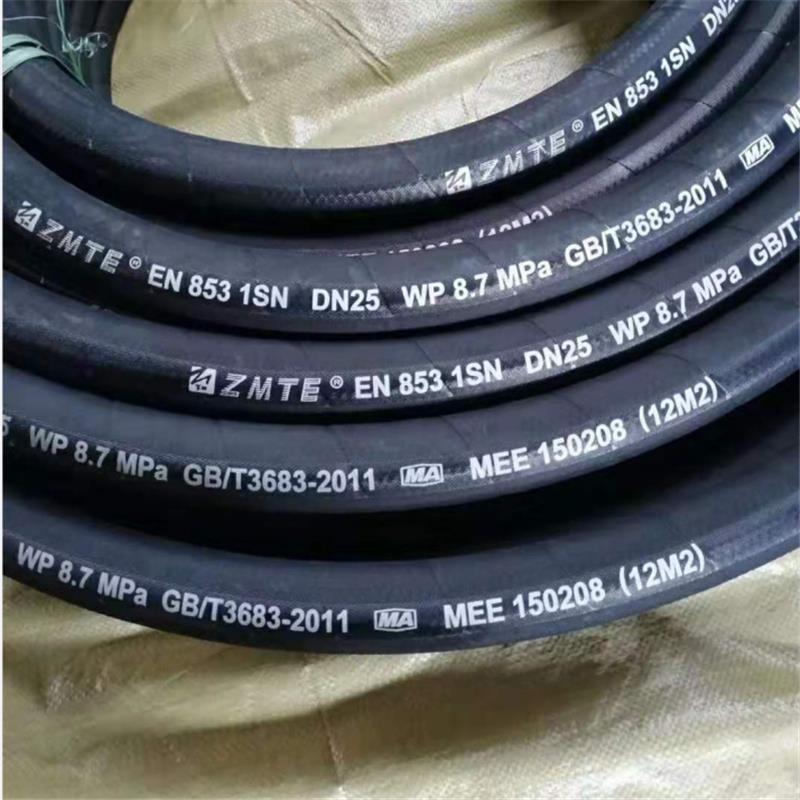 英振液压胶管 云南省怒江傈僳族自治州编织胶管 定做工程车胶管 传动液压胶管厂家