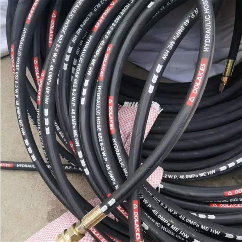英振液压胶管 云南省怒江傈僳族自治州编织胶管 定做工程车胶管 传动液压胶管厂家直销