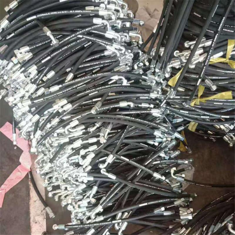 英振液压胶管 内蒙古自治区乌兰察布市编织胶管 生产厂家批发工程车胶管 传动液压胶管生产厂家
