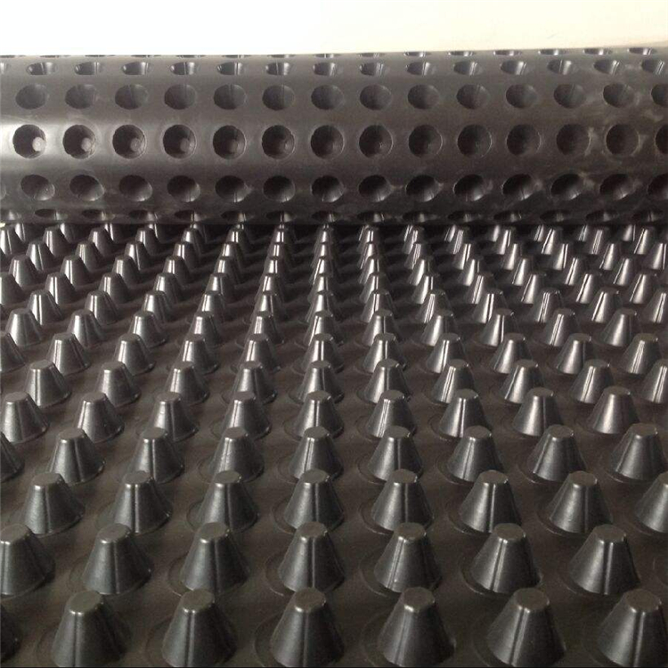 临沂2公分高聚乙烯排水板 塑料排水板价格 旺高建材