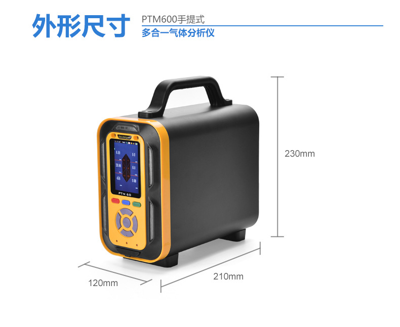 手提泵吸式乙烯浓度检测仪PTM600-C2H4乙烯检测仪报警仪记录仪示例图7